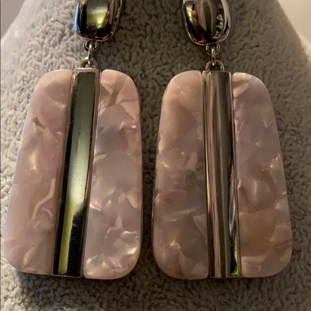WHBM Marble Resign Earring